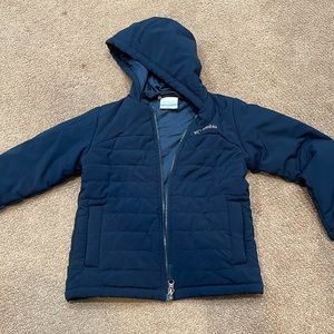 Columbia boys zip up jacket